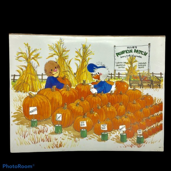 Lot Of 5 Vintage Suzys Zoo Prints Spafford Duckport Easter Christmas Summer Fall - Picture 6 of 6